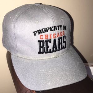 Vintage New Era Property Of Chicago Bears Snapback